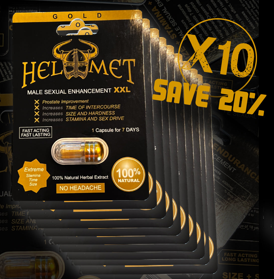 HELMET Male Enhancement Pill