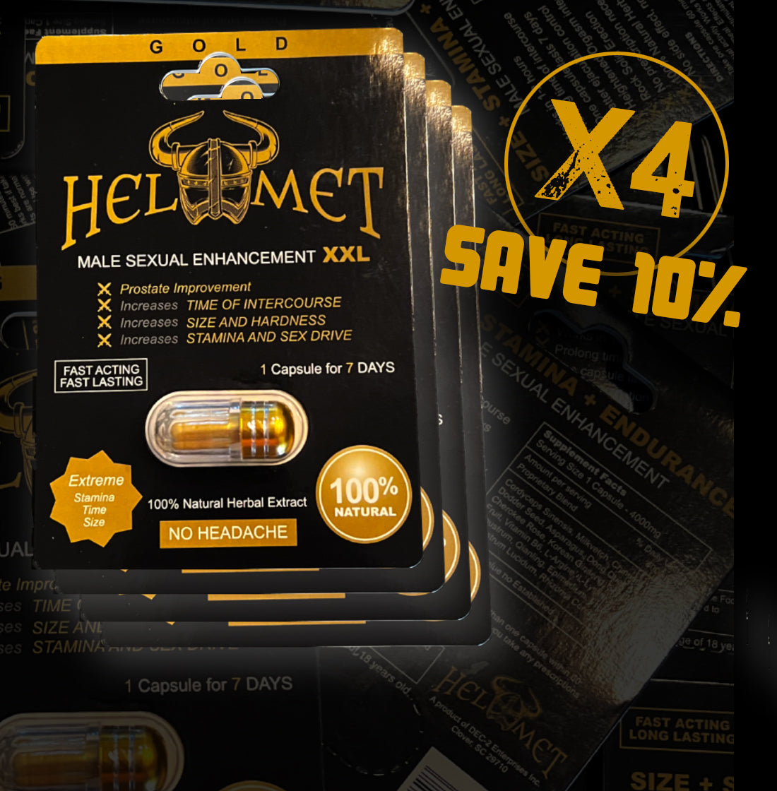 HELMET Male Enhancement Pill