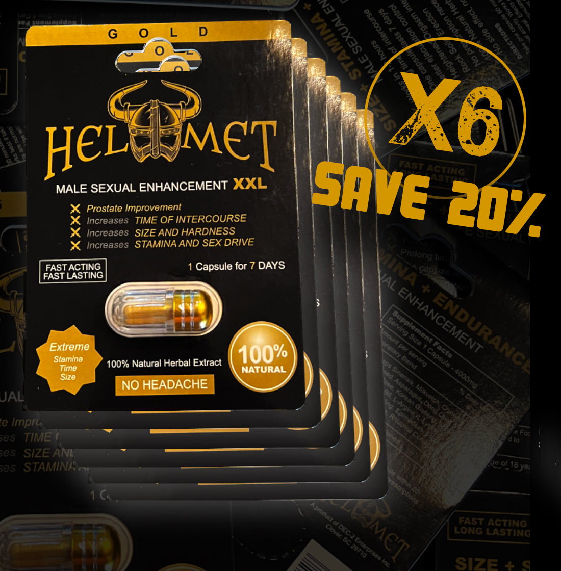 HELMET Male Enhancement Pill